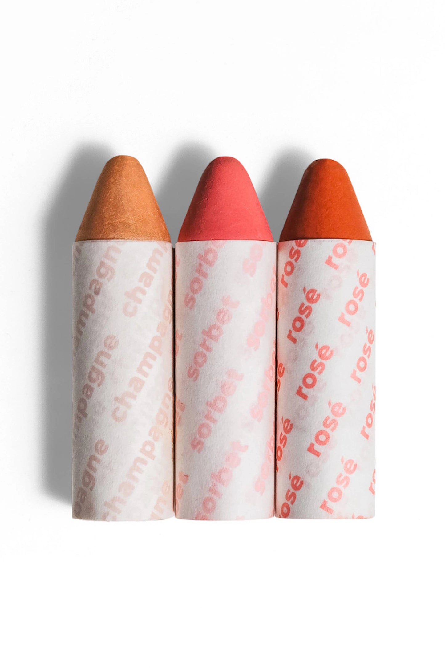 Cotton Candy Skies Balmie Trio for Eyes, Lips, Cheeks, Zero Waste Multi-Use Crayon