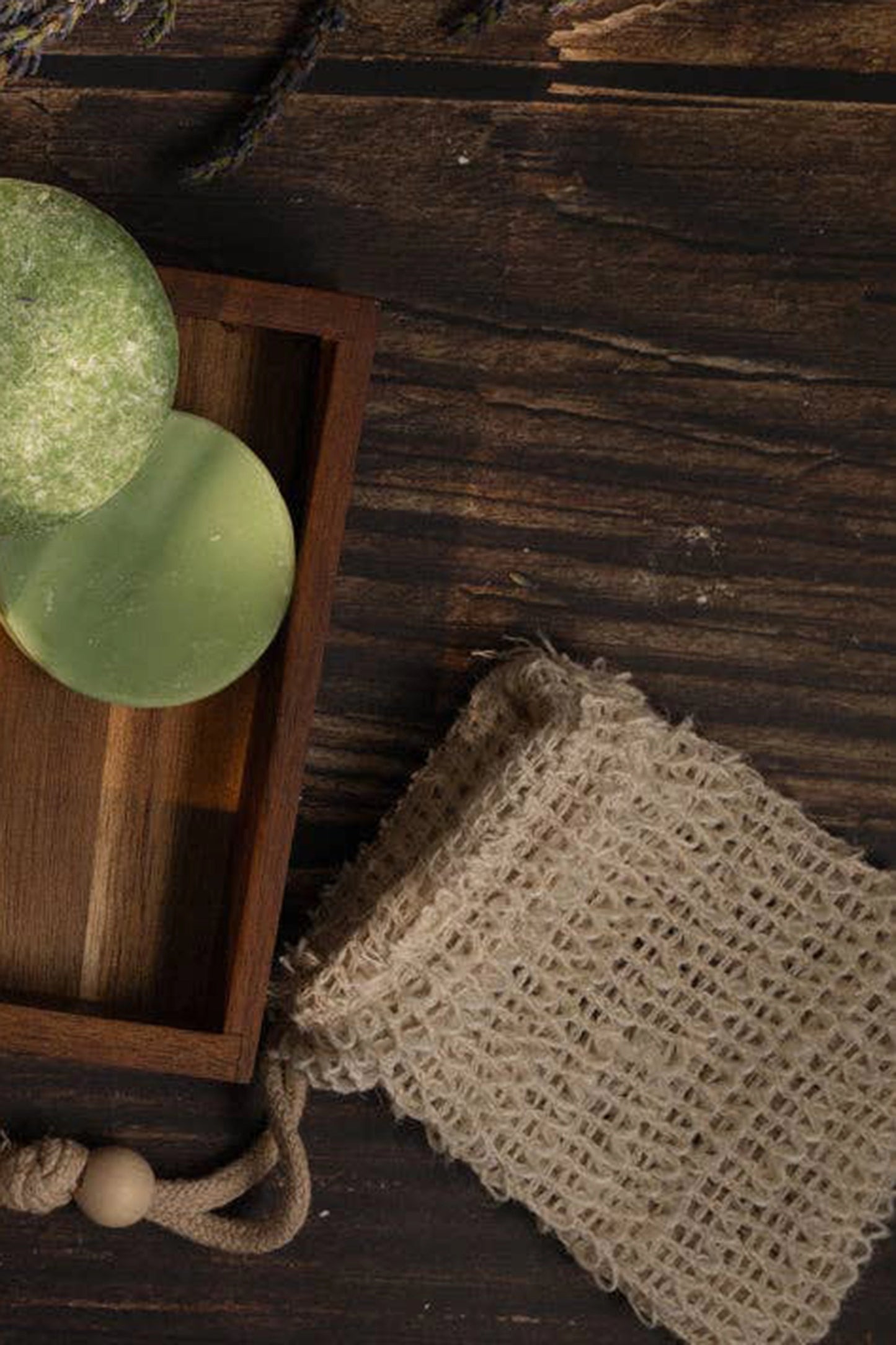 Cotton Sisal Soap Saver Bag