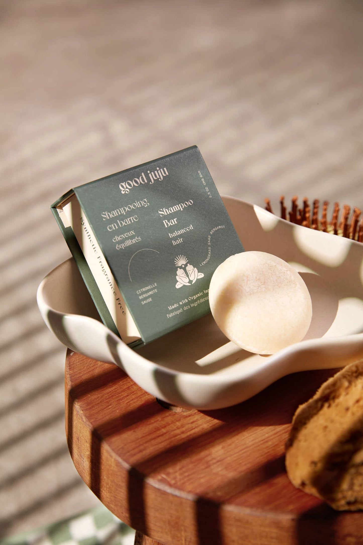 Normal/Balanced Hair Shampoo Bar, Bergamot & Eucalyptus