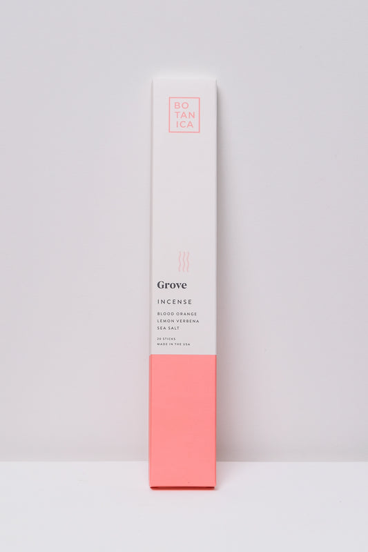 Grove Incense (Blood Orange, Sea Salt, Lemon Verbena)