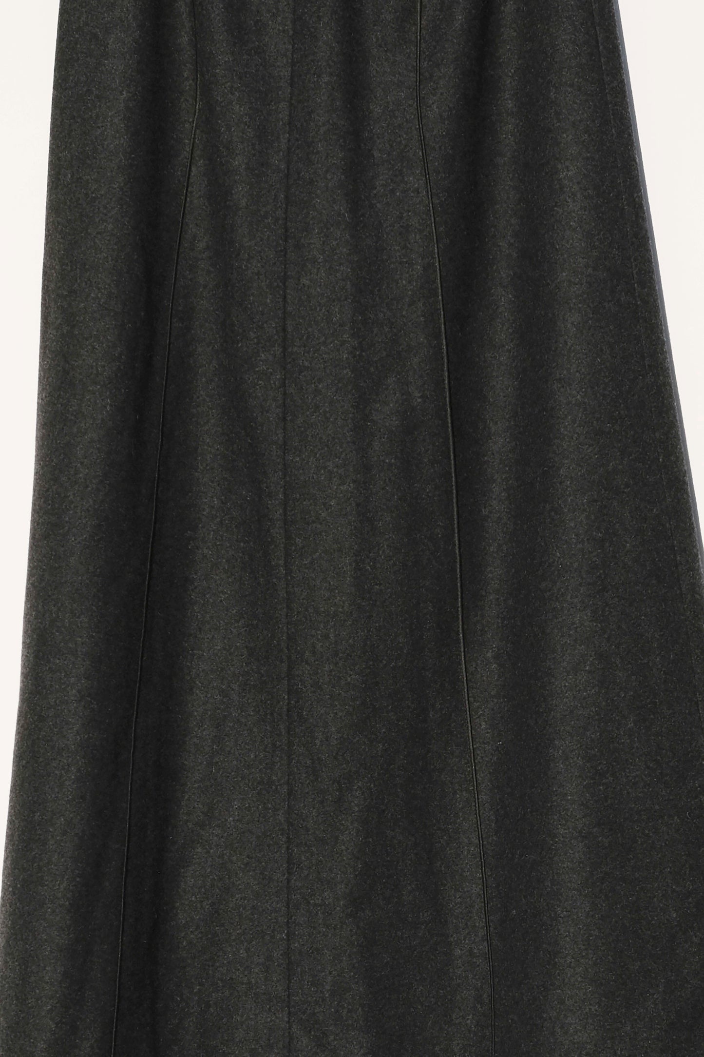 Harvé Benard Wool Grey Midi Skirt, 90's