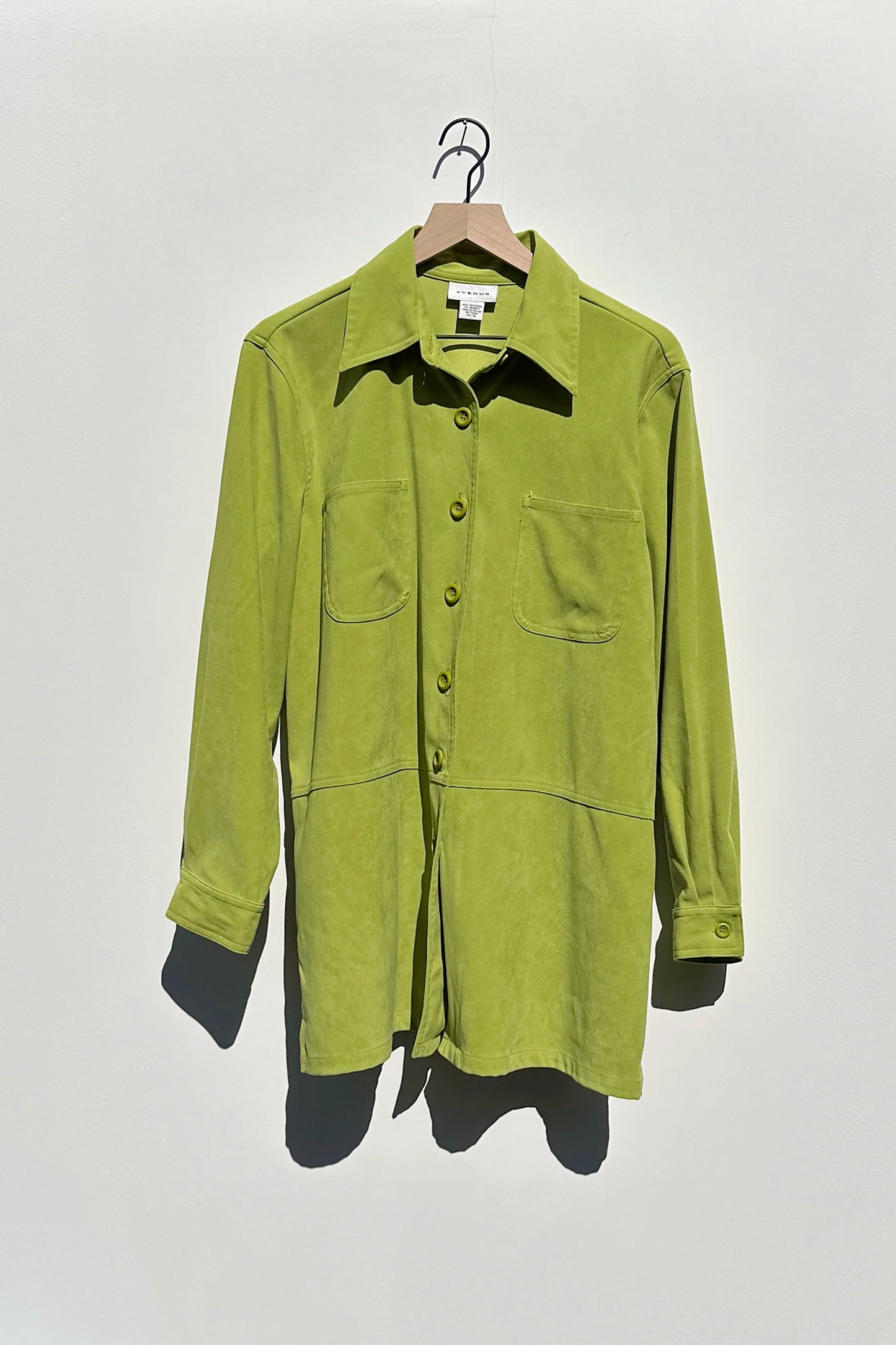 Lime Green Shacket
