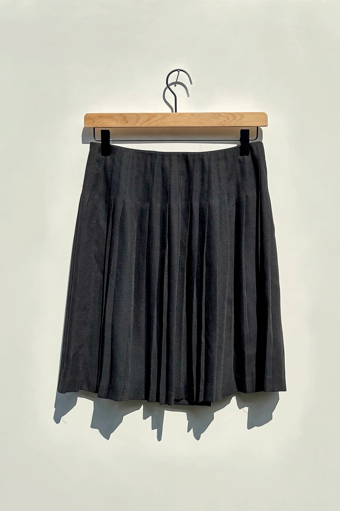 Limited Black Pleated Mini Skirt, Y2K