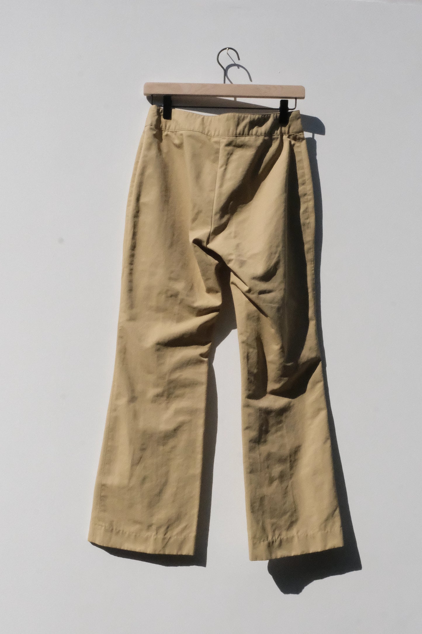 Morgan De Toi Lace Up Low Rise Camel Bootcut Pants, 26 x 29” US 4 Y2K 90’s
