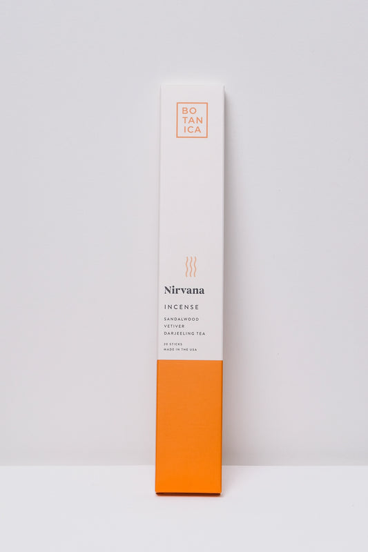 Nirvana Incense (Sandalwood, Vetiver, Peppercorn, Darjeeling)
