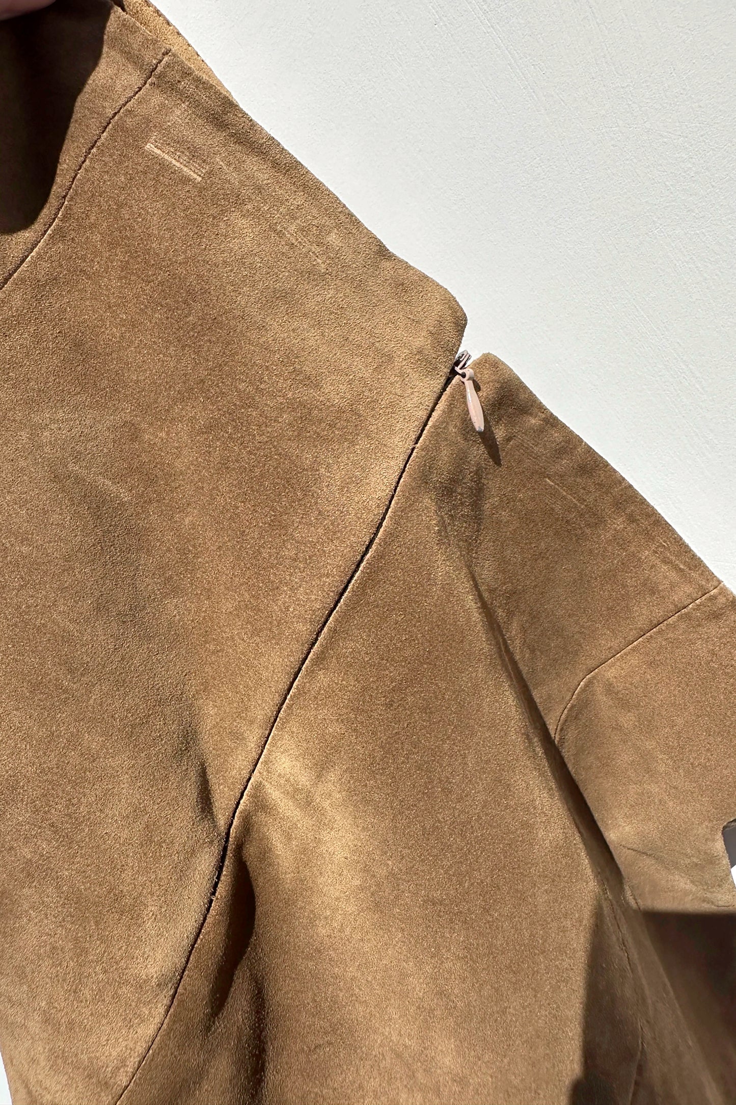 Polo Ralph Lauren Brown Suede Mini Skirt US 6