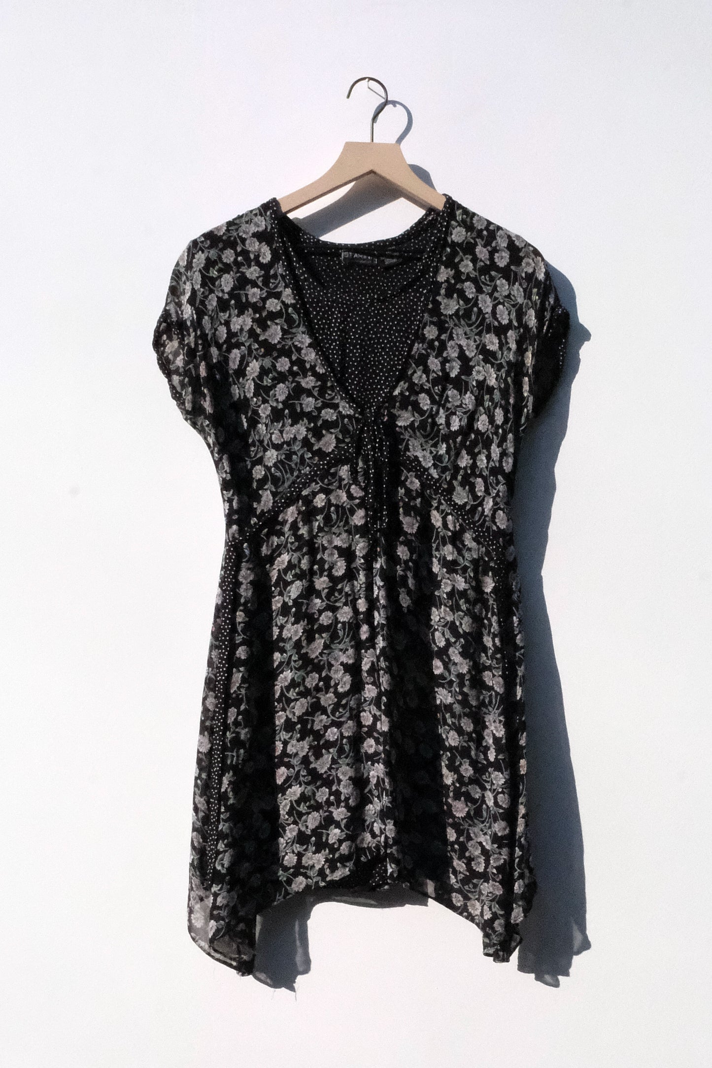 Starina Floral Layered Dress, 90's