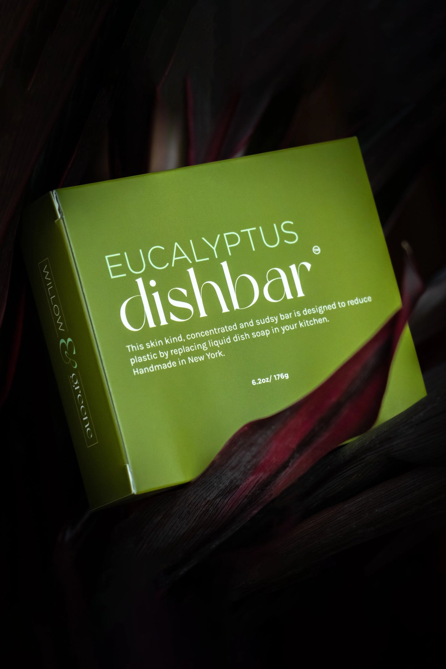 Solid Concentrated Dish Soap Bar, Eucalyptus