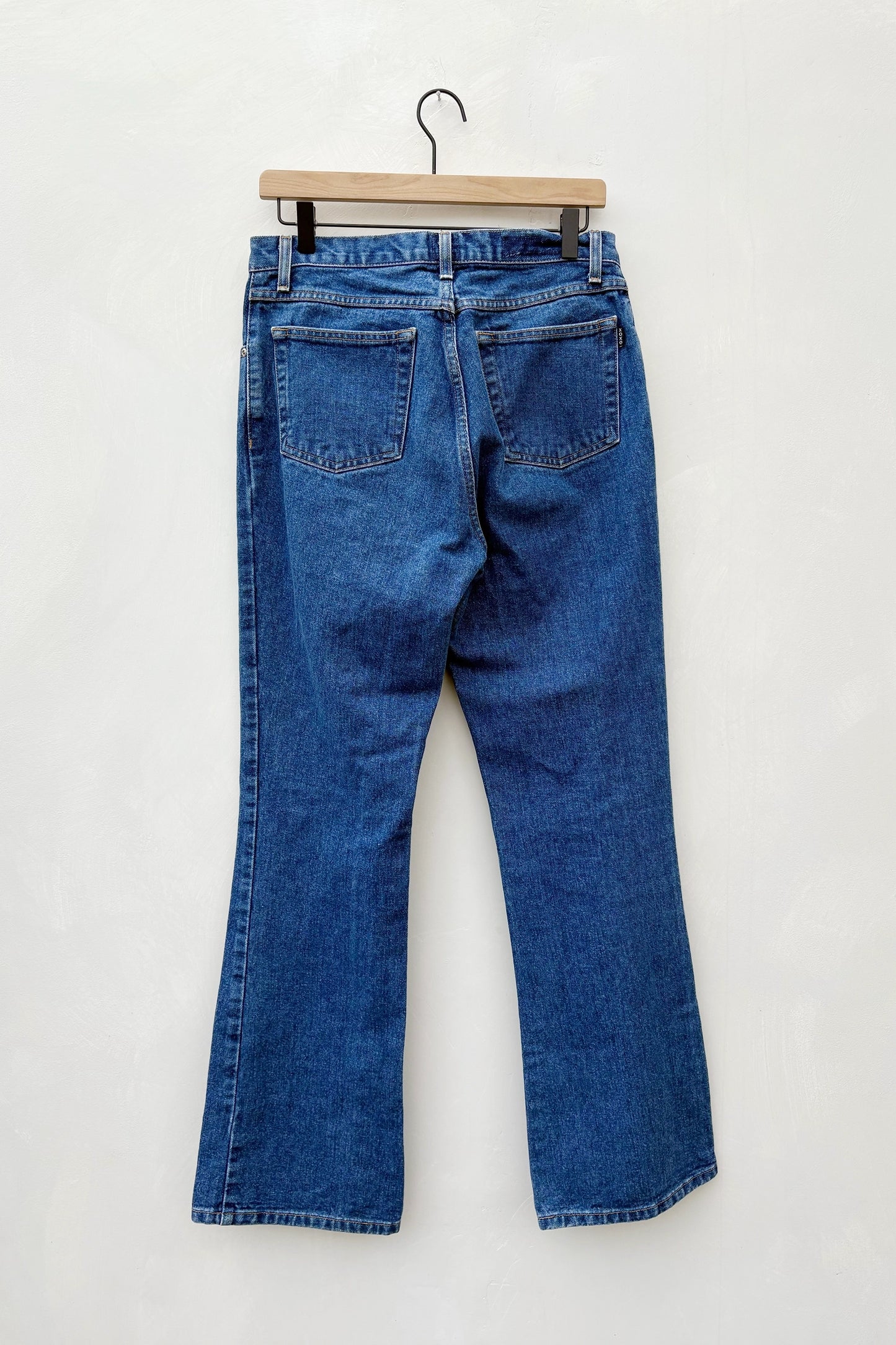 XOXO Medium Blue Bootcut Mid Rise Jeans, US 6, 28 x 32 Y2K