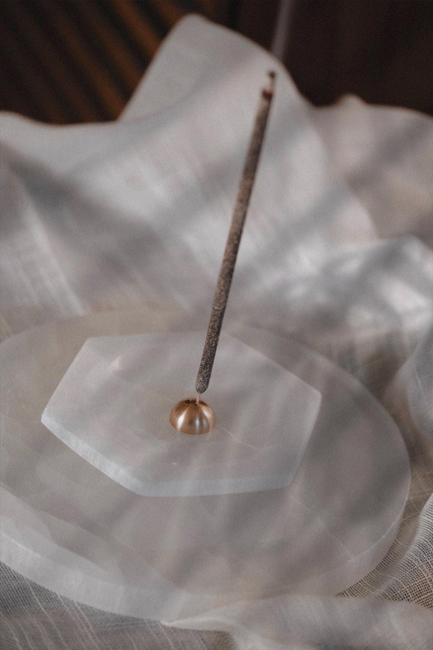 Brass Arch Incense Holder