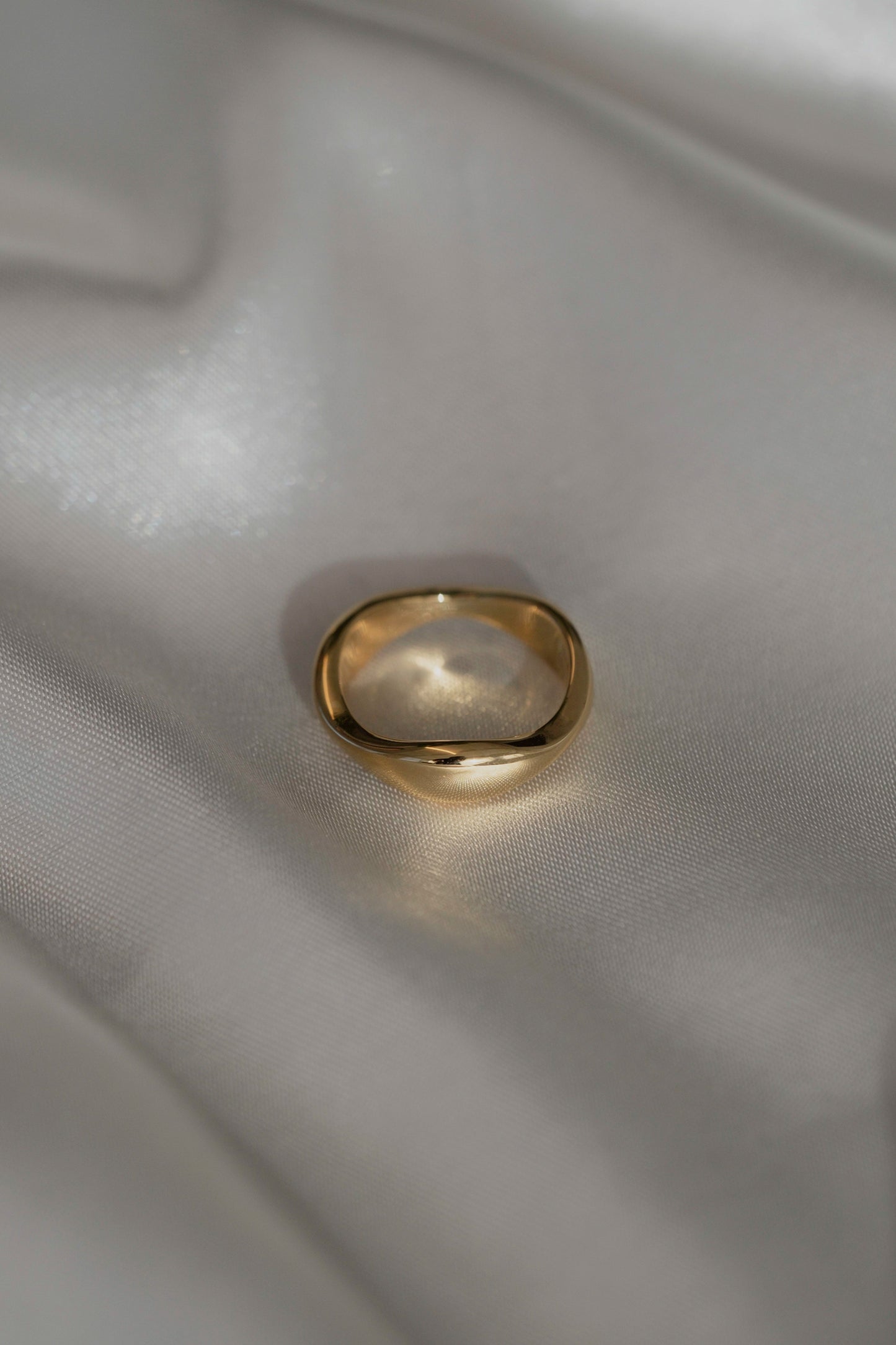 Wavy Ring - cream