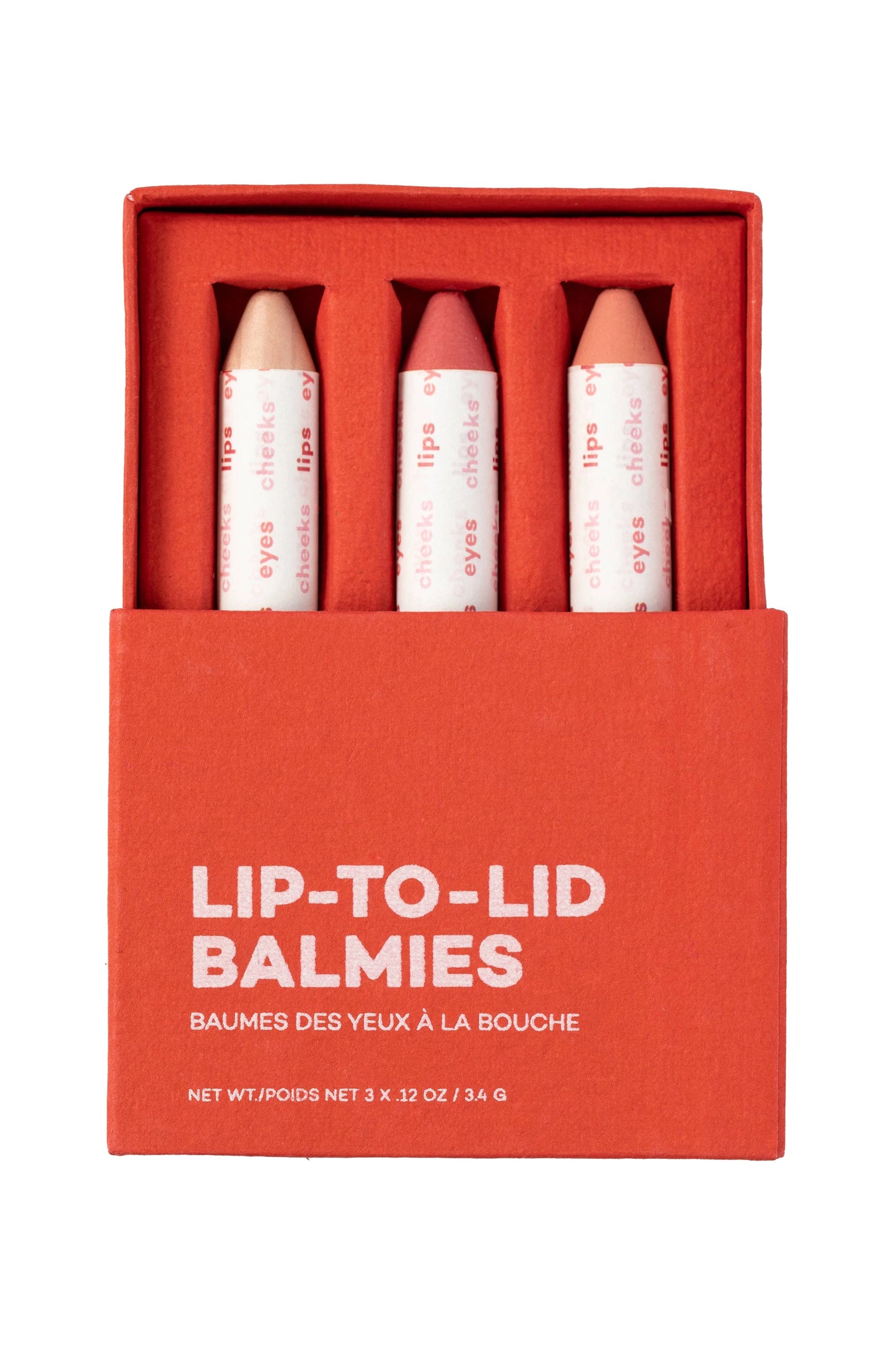 Malibu Magic Balmie Trio for Eyes, Lips, Cheeks, Zero Waste Multi-Use Crayon