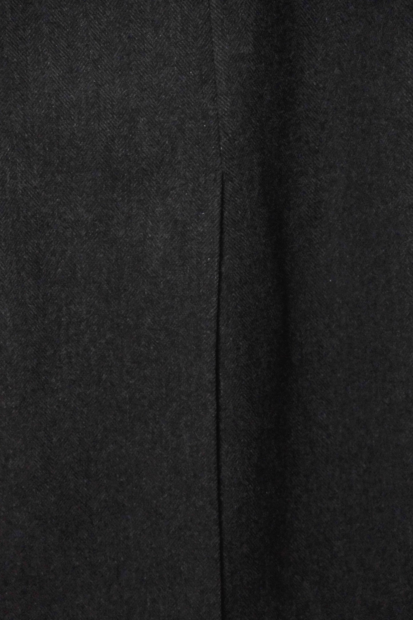 Harvé Benard Grey Wool Tweed Double Breasted Long Coat US 10