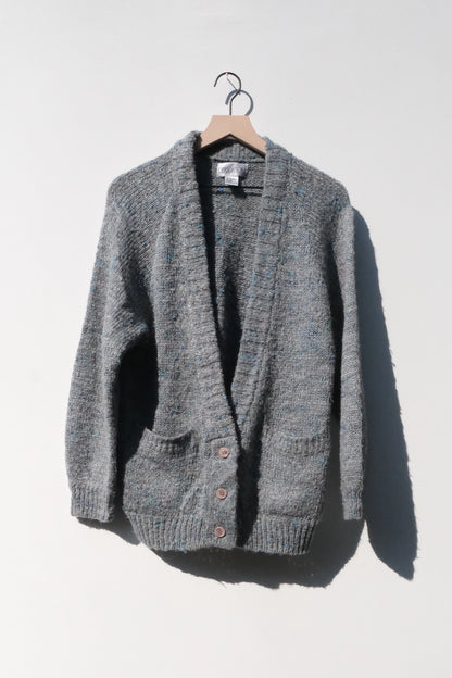 Persuasion Blue Knit Sweater Cardigan, 90's