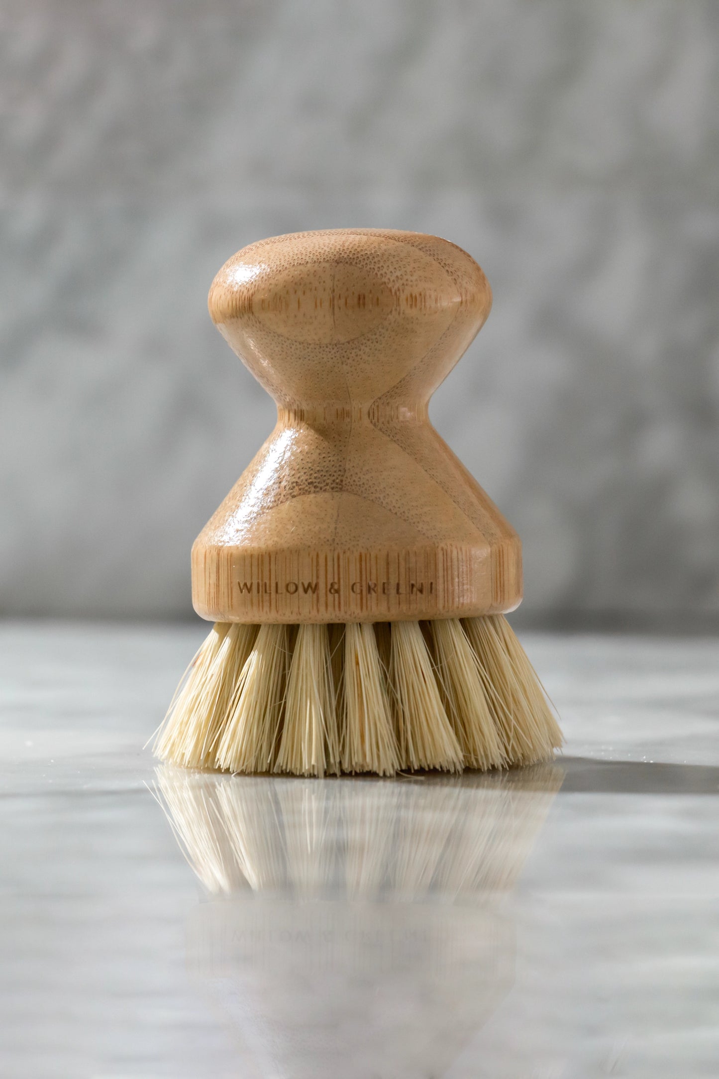 Bamboo Brush, Zero Waste Agave Bristles