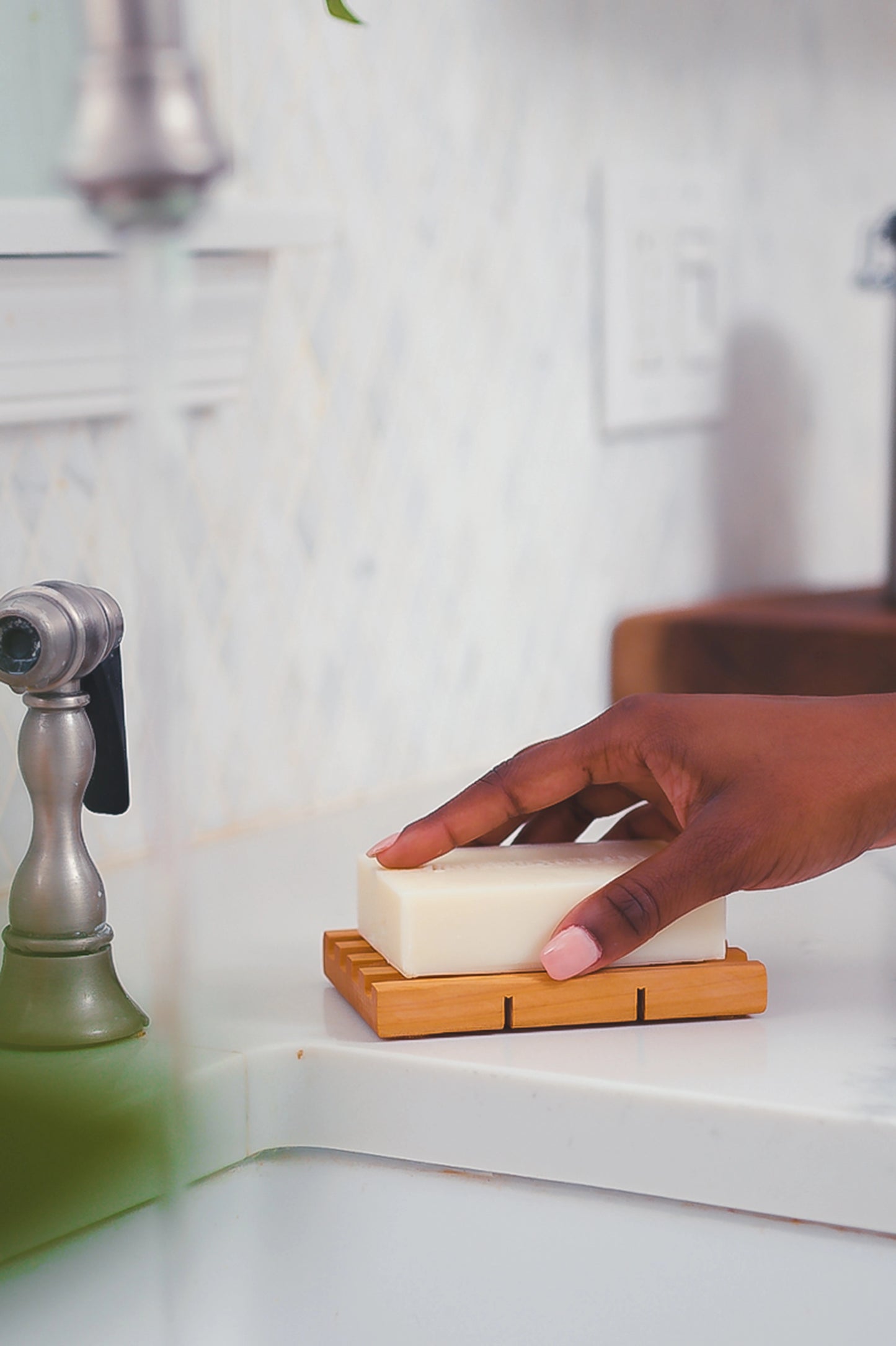 American Cedarwood Soap Dish, Sustainably Sourced